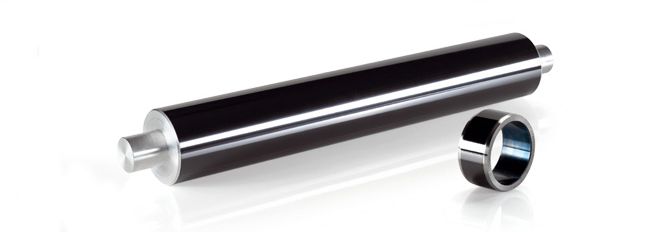 Spacers for o-rings, rollers for printing of electic circuits